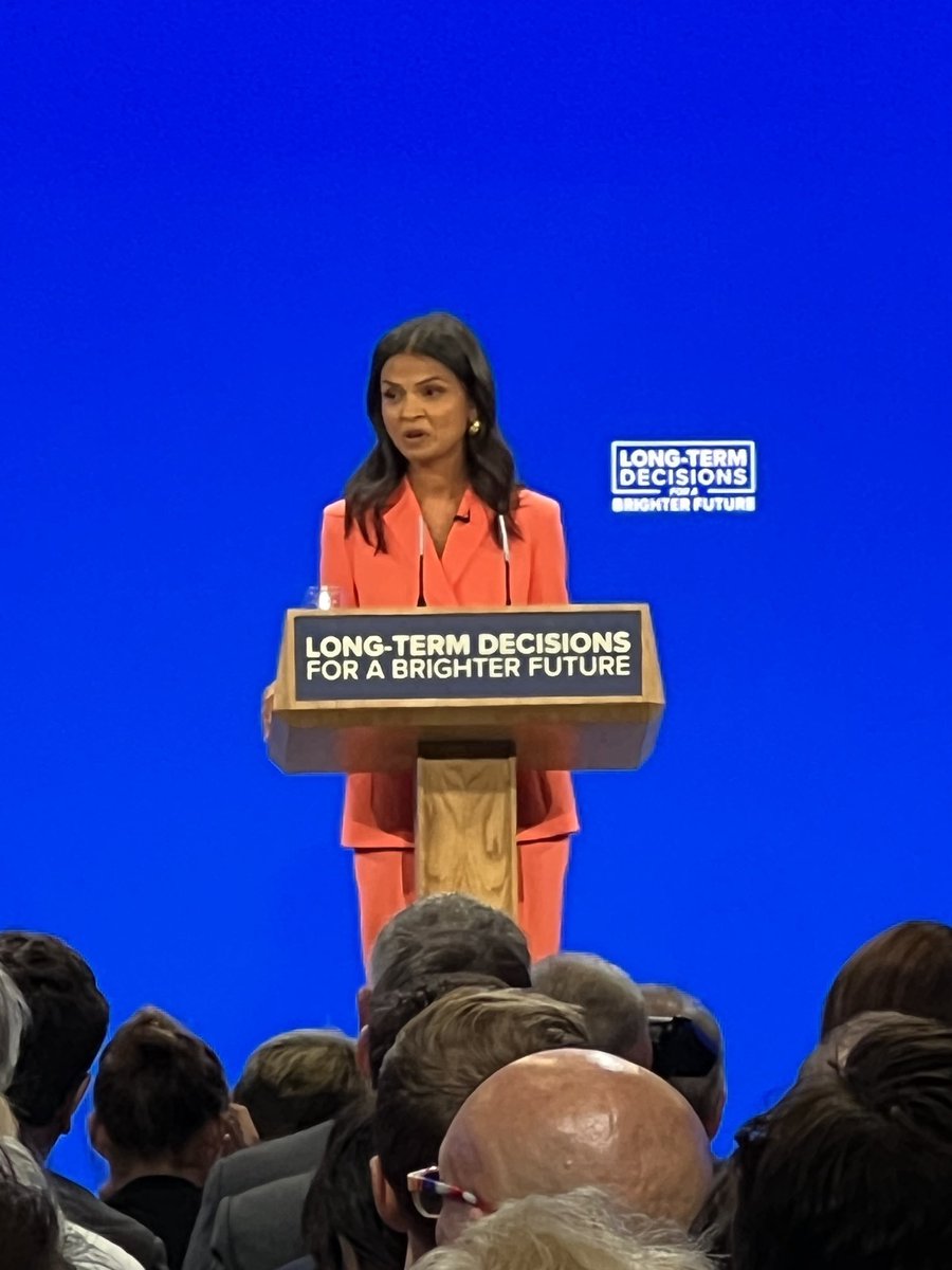 #RishiSunak #ToryConference 'My husband, a man so full of conviction he let 3.5 million to their own devices during lockdown' 
'A man so loving of his family, he approved new oil licenses 6 weeks before I agreed a £1.5billion Infosys contract with them'