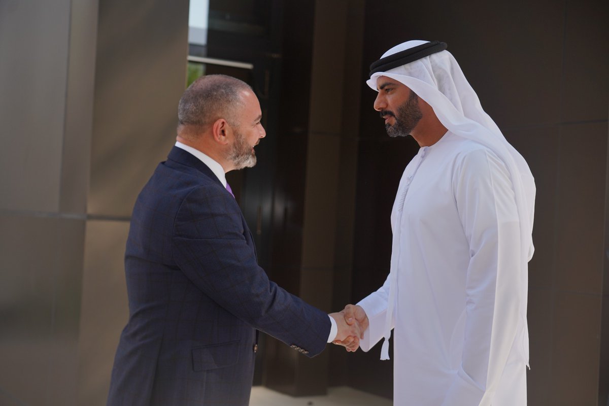 It was a huge pleasure for me to meet the Minister for Culture and Youths of the United Arab Emirates Sheikh <a href="/Salemalq/">Salem Khalid Al Qassimi | سالم بن خالد القاسمي</a>.  We want to build on the many things that bring us together and strengthen our cooperation in the areas of heritage, the creative industries and the arts.