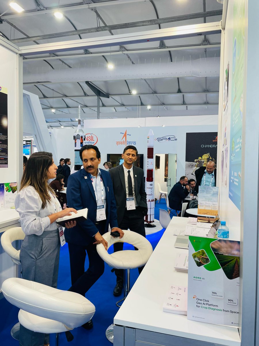 Arms4AI1's tweet photo. @Arms4AI1 is presenting at the 74th International Astronautical Congress at Baku, thanks to @ISRO and @INSPACeIND. Honored to meet space luminaries like @DrSomanath_ISRO, @GoenkaPk , and Dr. Vinod Kumar. Join us at Booth 205.
@startup @MSH_MeitY @stpiindia https://t.co/hg7sUnFnkd