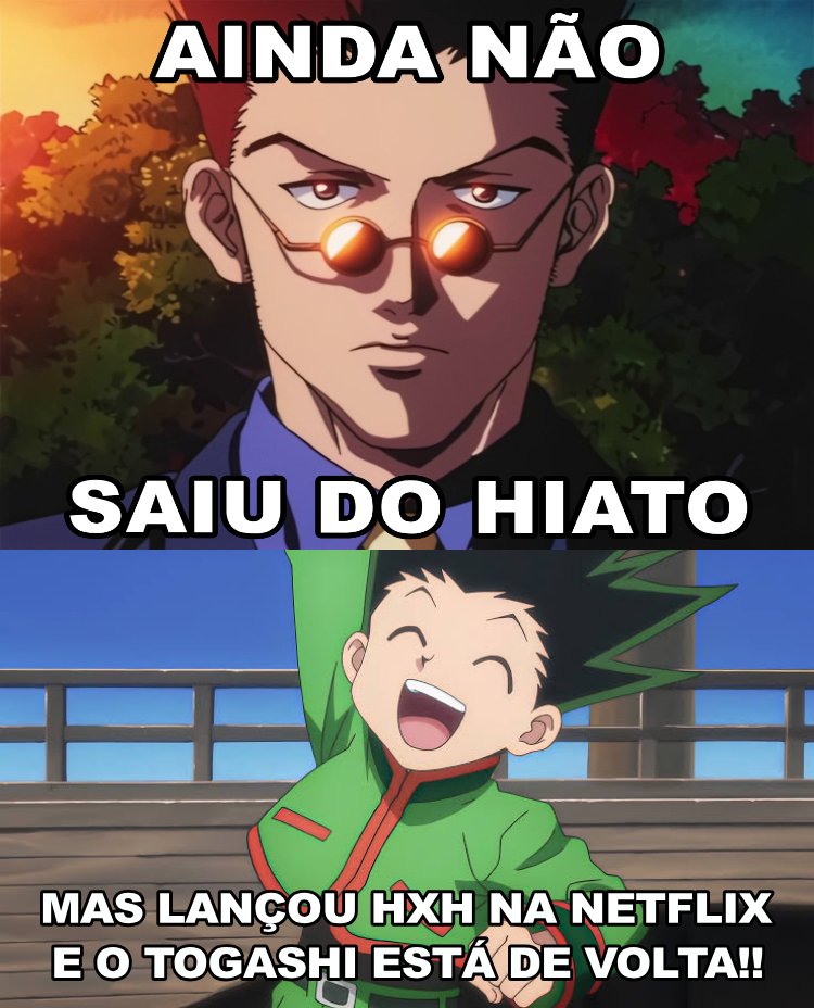 Hunter x Hunter de volta