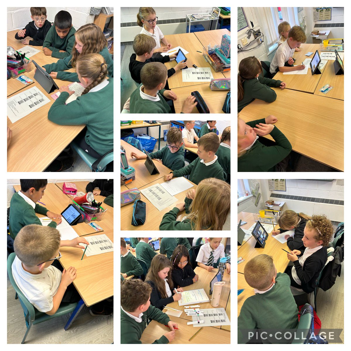 stmargaretsps's tweet photo. P5M โresearched influential mathematicians as part of #scottishmathsweek . We used the Keynote app to present our findings to the class. The children decided they had to use their cooperative, patience and curious #learningpowers to support their learning. #digistmarg https://t.co/eCbhlTxSKm
