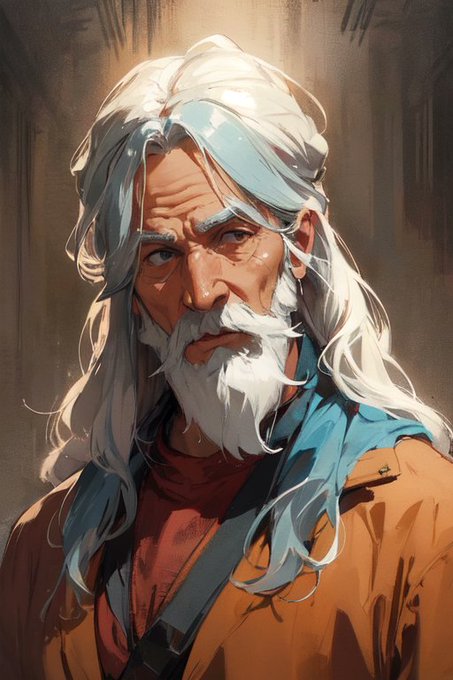 AIに僕をイメージしてもらったら、賢者出てきたんだが。 