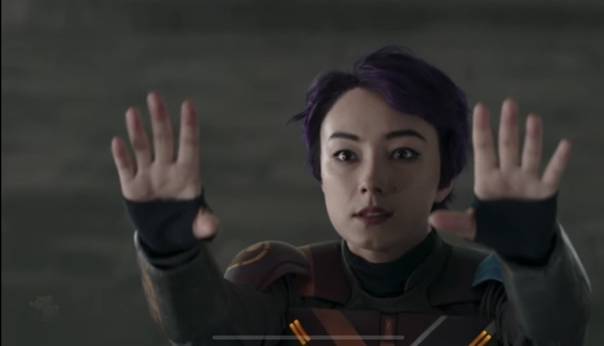 AbstractJedii's tweet image. This scene was so cool! Natasha’s acting was perfect. Seeing her feel the force flow through her and respond made me almost feel it. I could talk about this finale for days and still have more to say. Dave, you’re the man. #Ahsoka