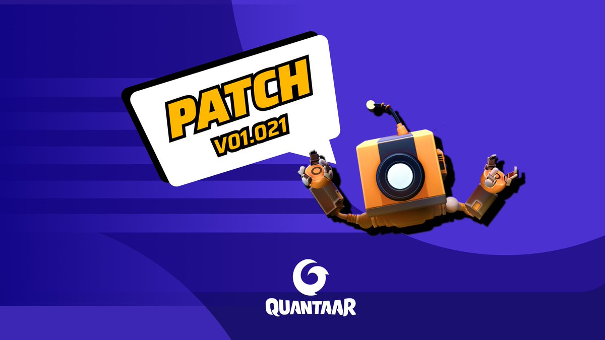 Introducing patch v.01.021 with NEW: 🪞Profile Avatar Icon System ✅ October Check-in Event 🏷️New Store Discounts Along with more bug fixes and optimizations! Read all👉 quantaar.com/game-updates/v… #QUANTAAR #quest3 #VR