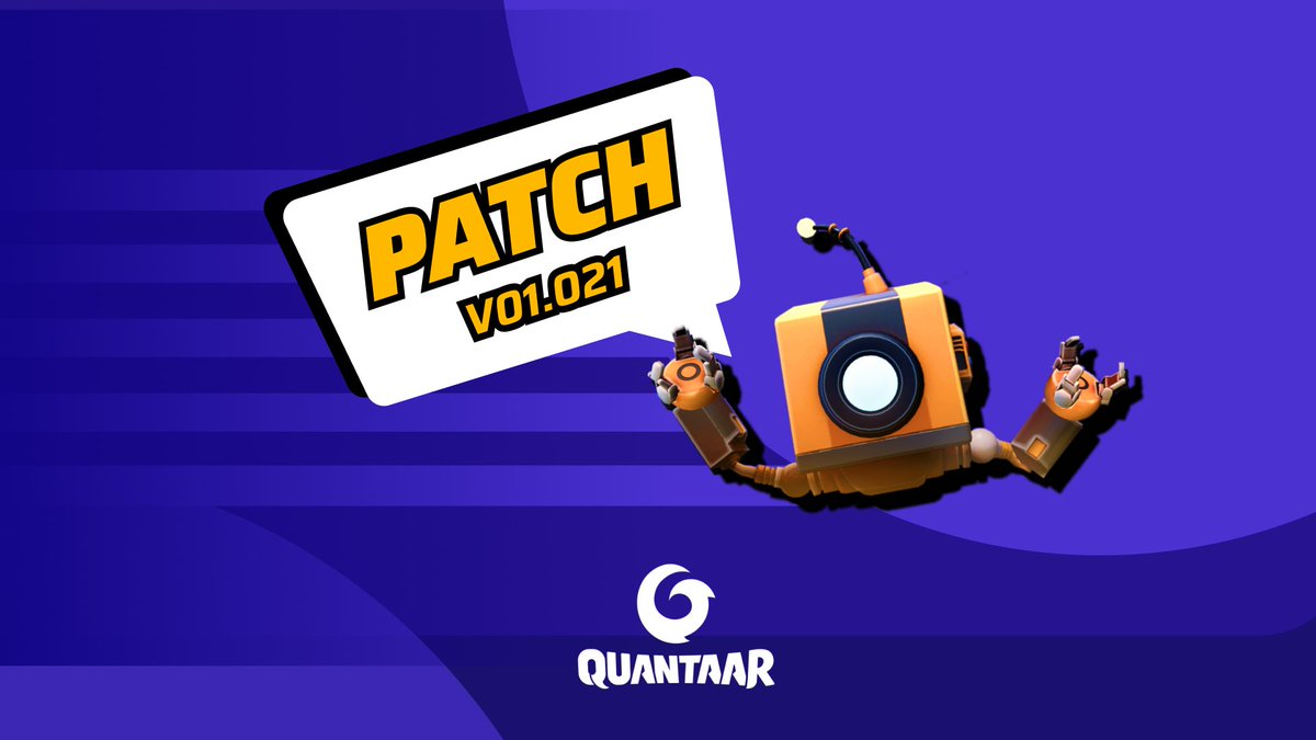 Introducing patch v.01.021 with NEW:  

🪞Profile Avatar Icon System 
✅ October Check-in Event 
🏷️New Store Discounts  

Along with more bug fixes and optimizations! Read all👉  quantaar.com/game-updates/v…  

#QUANTAAR #quest3 #VR