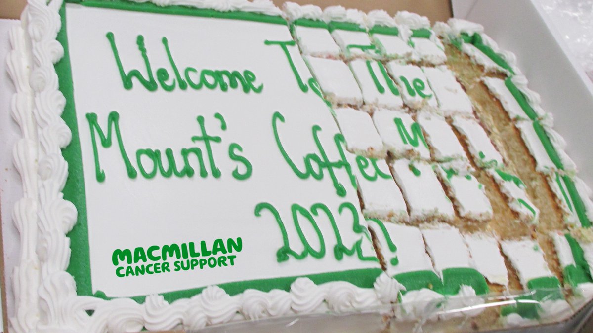 HMP_TheMount (@hmp_themount) on Twitter photo 👏 WELL DONE to our Programmes Team who hosted a coffee and cake sale to raise money for <a href="/macmillancancer/">Macmillan Cancer Support</a>, and a huge THANK YOU to everyone who bought cake! Together we raised £194.61 to support people living with cancer💚 👏 WELL DONE to our Programmes Team who hosted a coffee and cake sale to raise money for <a href="/macmillancancer/">Macmillan Cancer Support</a>, and a huge THANK YOU to everyone who bought cake! Together we raised £194.61 to support people living with cancer💚
