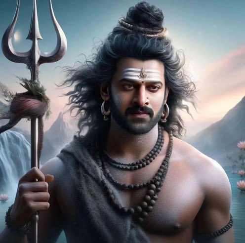 PrabhasFansUSA's tweet photo. #Prabhas as Lord Shiva🔱🧎🙏

He is born to do these kind of roles period. https://t.co/qTeHLpLnHd