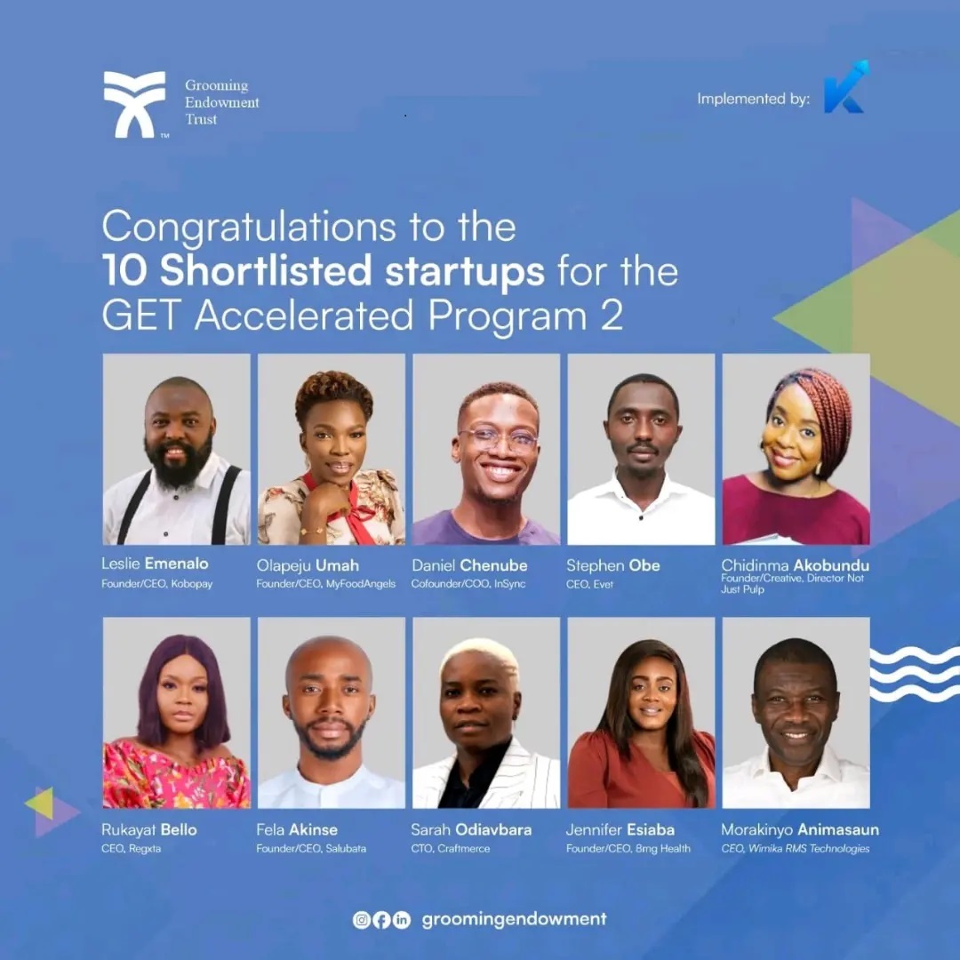 Fragginvest's tweet photo. This is to congratulate all startups that would be participating in a 3-day bootcamp to interact with other entrepreneurs and mentors and will be awarded equity-free funding of ₦1,000,000 naira before proceeding to the accelerator program. https://t.co/ECROJXoNLh