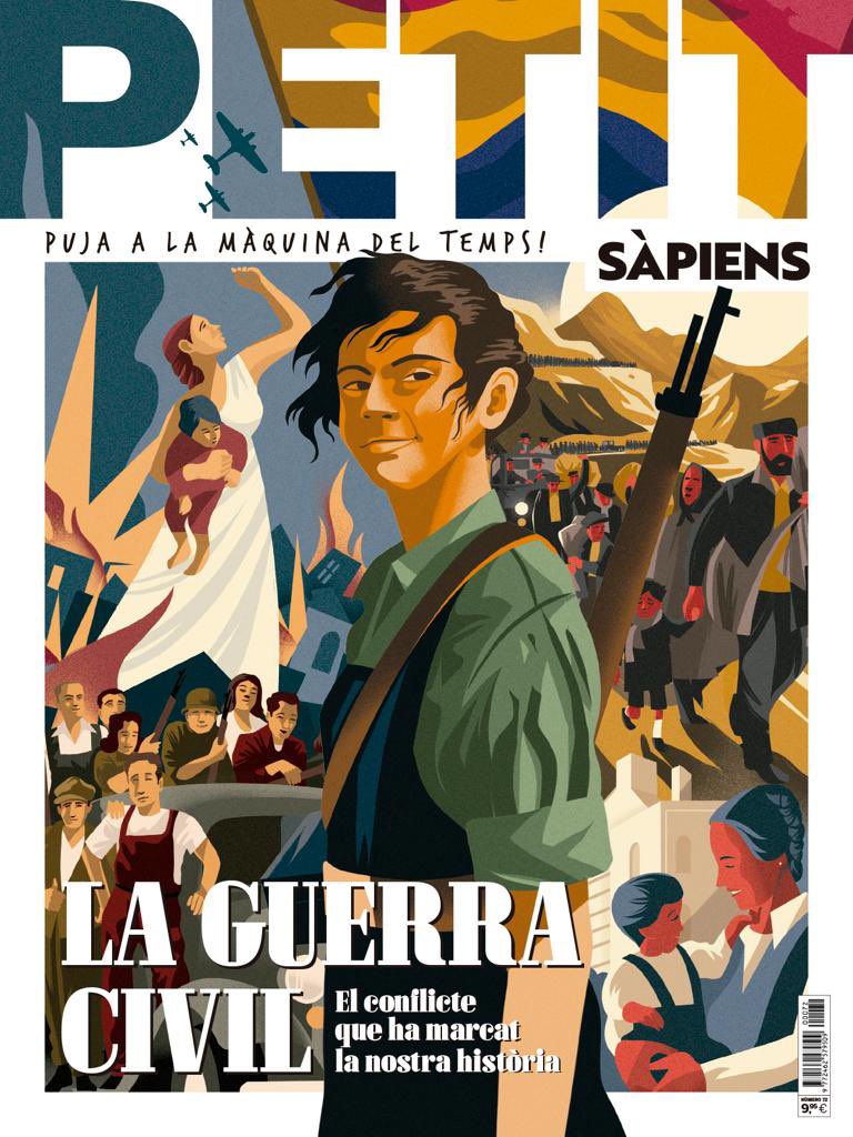 Sapiens.cat (@sapienscat) on Twitter photo Aquest mes els nostres companys del Petit Sàpiens han editat un número memorable, amb el doble de pàgines de l’habitual, per explicar la guerra civil a les noves generacions. Una feina excel.lent d’Àlex Novials, de l’il.lustrador <a href="/PepBoatella/">Pep Boatella</a> i la resta de l’equip! 👏🏻👏🏻👏🏻 Aquest mes els nostres companys del Petit Sàpiens han editat un número memorable, amb el doble de pàgines de l’habitual, per explicar la guerra civil a les noves generacions. Una feina excel.lent d’Àlex Novials, de l’il.lustrador <a href="/PepBoatella/">Pep Boatella</a> i la resta de l’equip! 👏🏻👏🏻👏🏻