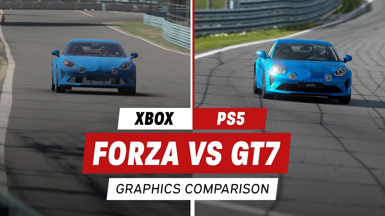 Idle Sloth💙💛 on X: (IGN) Forza Motorsport vs Gran Turismo 7