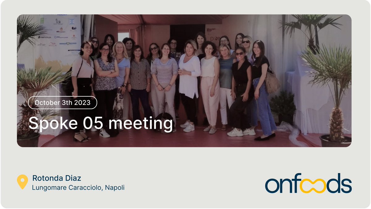 OnFoods_fndn's tweet image. Yesterday, on Tuesday October 3rd, we had our #Spoke5 meeting and scientific update! 🎯 The focus was on ongoing activities, promoting food security, considering age, gender, and health needs. 👉 Spoke 5 works for healthy nutritional patterns for all🌱