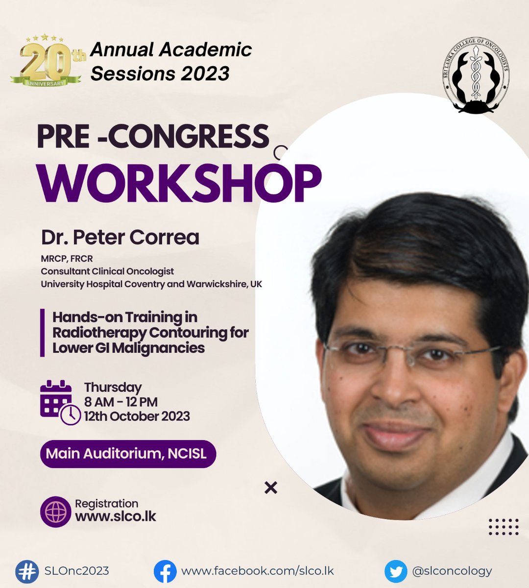 The Sri Lanka College of Oncologists tweet media