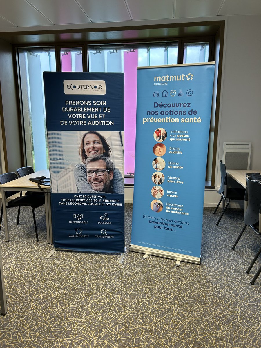 Aujourd’hui nous sommes à <a href="/CampusDMetiers/">Ifac Sup'Ifac, Campus des métiers</a> pour tester l’audition des jeunes surexposés au bruit en partenariat avec @VYV3 #Bretagne et <a href="/EcouterVoir/">Écouter Voir</a> 👍😉 <a href="/Matmut/">Matmut</a> complice de la santé des jeunes ✌️