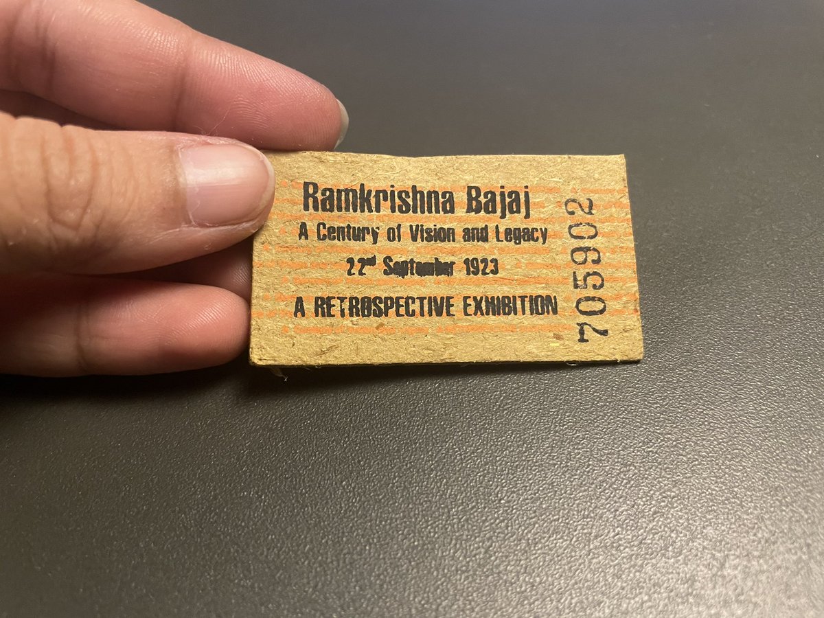 PastPerfectLive's tweet photo. Bajaj Heritage’s first ever public show! Ramkrishna Bajaj (1923 - 2023): A Century of Vision and Legacy - a retrospective exhibition on his life and his influence. 

Open till 12th October 2023
Kamalnayan Bajaj Art Gallery, Bajaj Bhavan, Nariman Point. https://t.co/Y1Xf0hHn8m