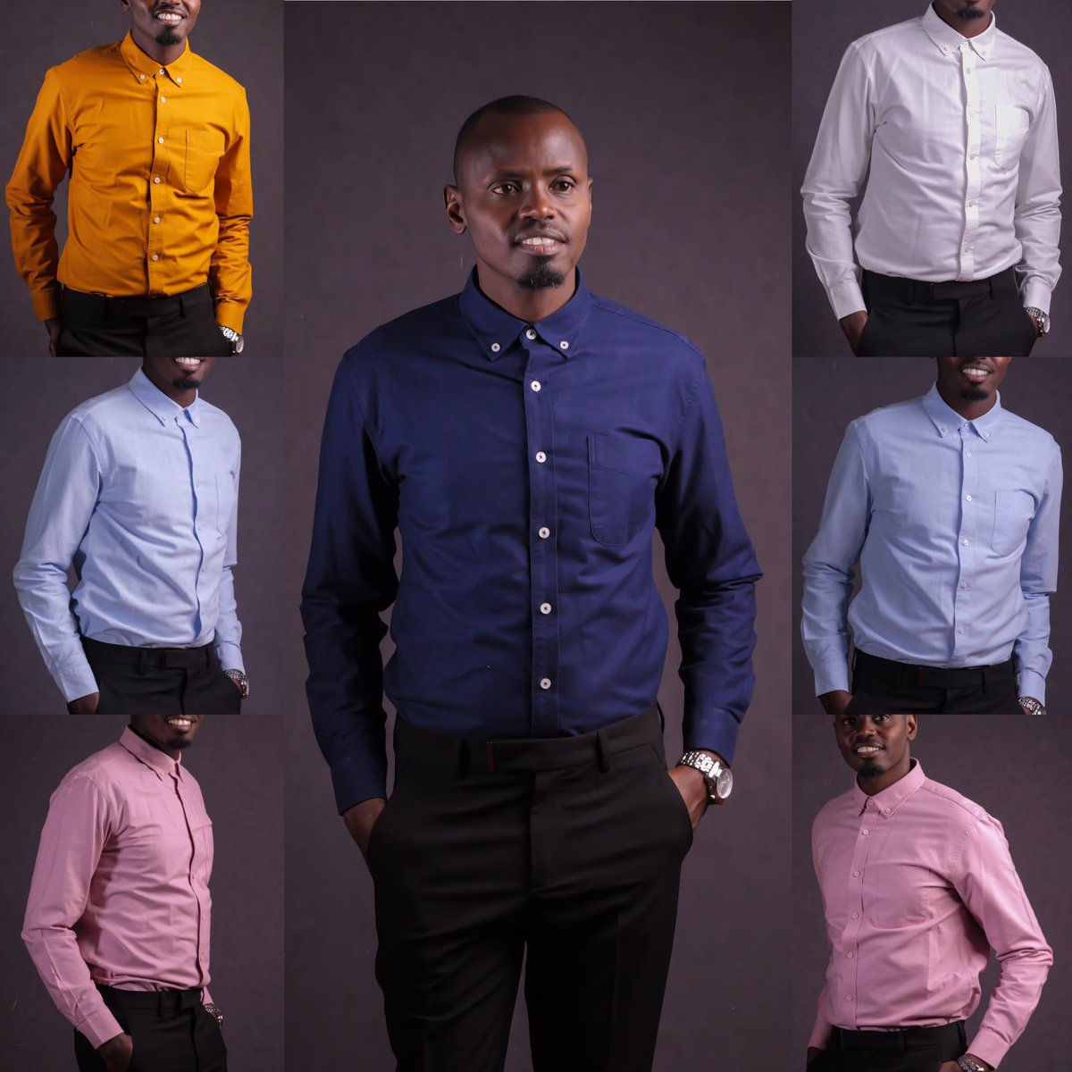 Shirts you can wear with or without a tie. Available in stock. Call/WhatsApp 0723453479 to order. #formalshirts #casualshirts #niceshirts