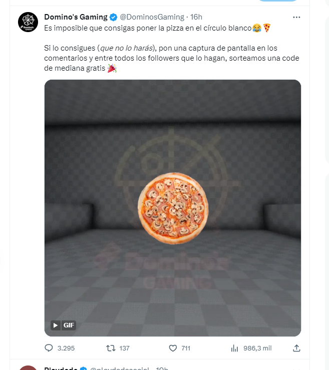 PabloGalarzaF's tweet photo. @DominosGaming https://t.co/yWo39AZcSa