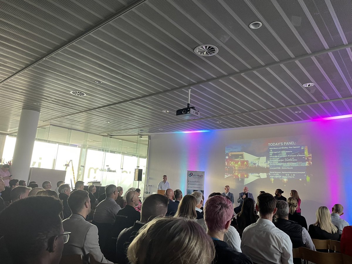 A packed room at the Museum of Liverpool to discuss ESG and the minefield of measuring your output.

We all have to remember every small action helps but going forward keeping a record of those interactions is going to be an essential process.