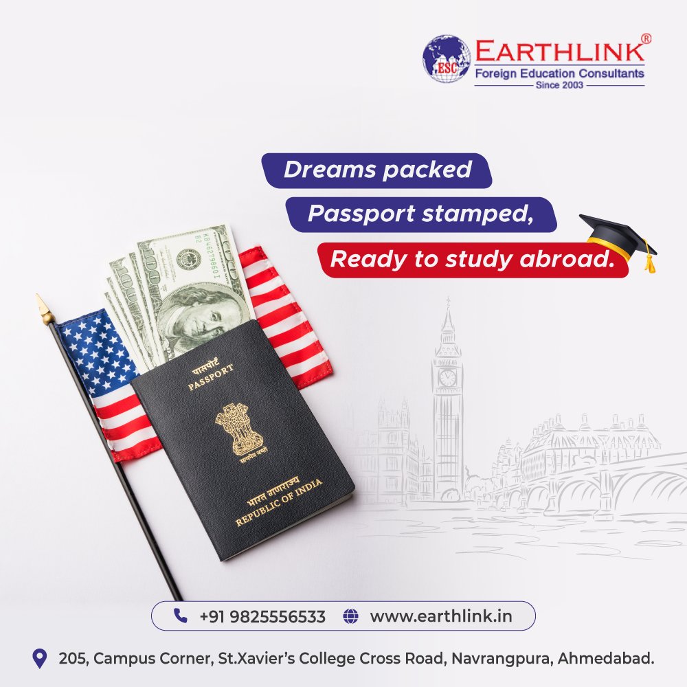 Earthlink_edu's tweet photo. Is your passport ready for a global adventure? Let's make your dreams of studying abroad a reality! We're here to guide you towards global success

Call: 98255 56533
Visit: https://t.co/LV60GnWPos

#Earthlink #studyinuk #ukworkvisa #ukimmigration #internationalstudents https://t.co/5NdZwhMlWW