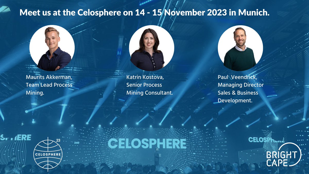 🚀Join us at @Celosphere in Munich on November 14 - 15 and discover how we are revolutionizing process mining. Find more details about Celosphere and registration here👉 celonis.com/celosphere/?ut…

#Celonis #ProcessMining #Innovation #AI