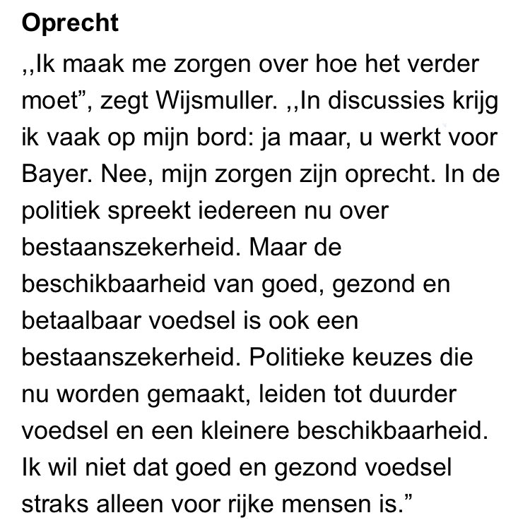 De politiek heeft keuzes gemaakt ten aanzien van het Europese gewasbeschermingsbeleid. Deze besluiten werken nu volop door in de praktijk. De toolbox voor de praktijk om gezonde gewassen te telen raakt leeg. Dit heeft consequenties! Zorgen!
ad.nl/binnenland/lee…