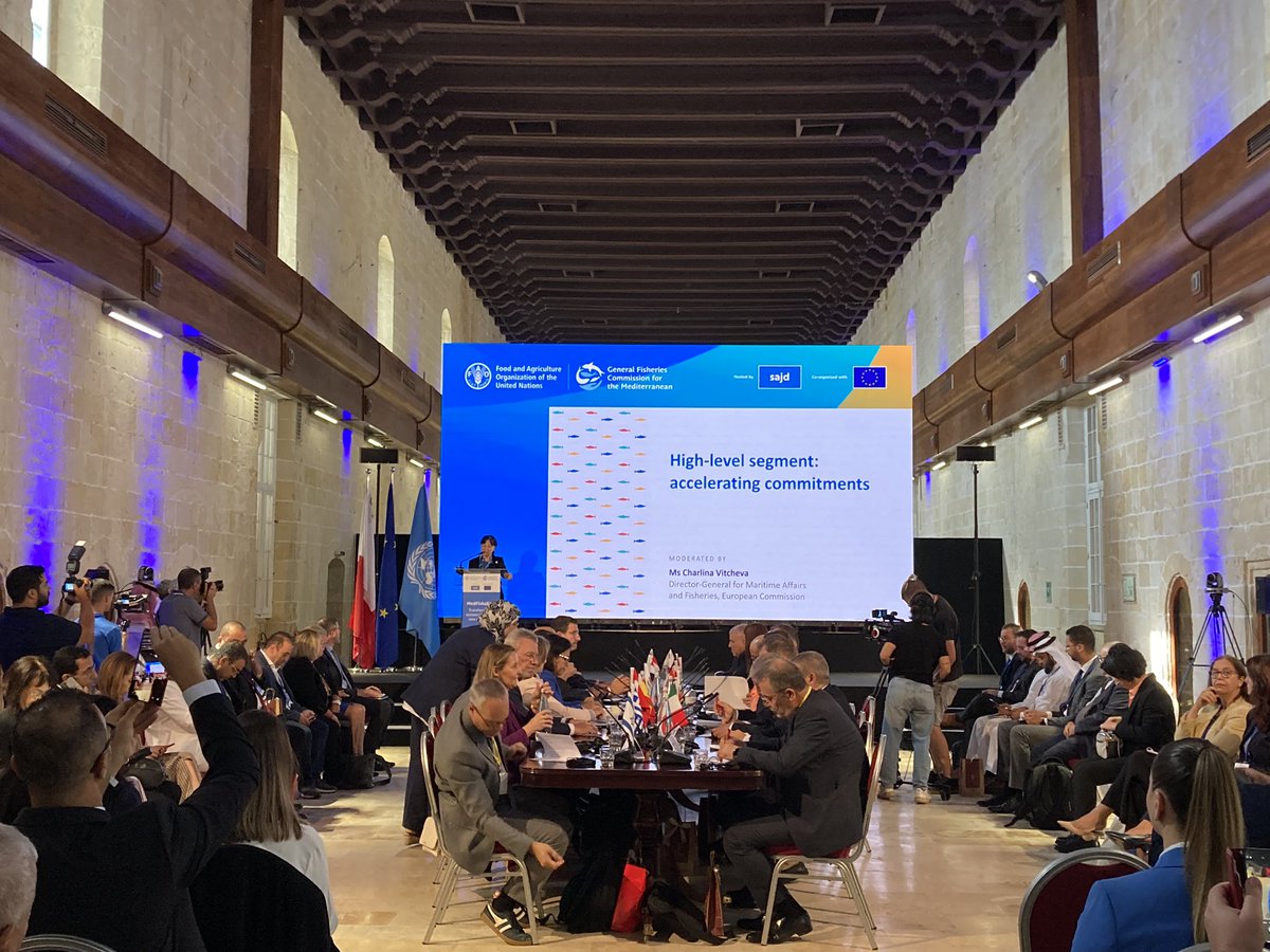 MEDAC_'s tweet image. The @MEDAC_ is attending the Advances on MedFish4Ever initiatives at the #MedFish4Ever Conference &amp;amp; the High-Level segment: accelerating commitments