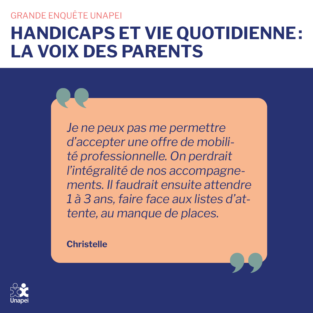 Unapei_infos's tweet photo. 🔵Près de 4 000 #parents de personnes en situation de #handicap ont répondu à notre enquête #LaVoixDesParents. Christelle, Mohamed, Marie… Différents profils, mais des témoignages identiques : https://t.co/6juapXxhYu