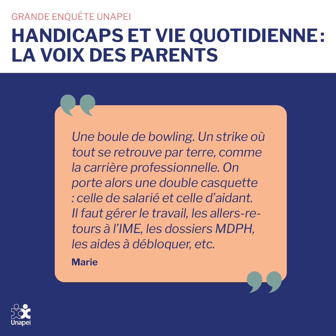 Unapei_infos's tweet photo. 🔵Près de 4 000 #parents de personnes en situation de #handicap ont répondu à notre enquête #LaVoixDesParents. Christelle, Mohamed, Marie… Différents profils, mais des témoignages identiques : https://t.co/6juapXxhYu
