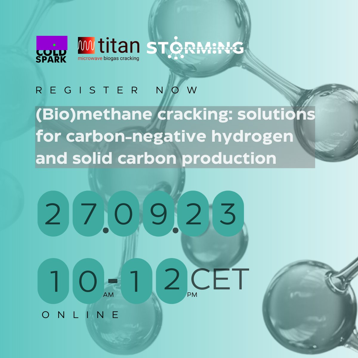 StormingEU's tweet photo. Last week we held, together with #TITAN, and #COLDSPARK, a joint event where each project presented and elaborated on which #hydrogen solutions are under exploitation and development and what are the expected results.
Read all about it here:
https://t.co/FiH4KBmLek https://t.co/CDTpmU3mPG