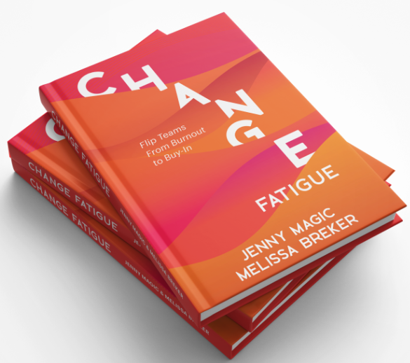 Released in May, the recently published Change Fatigue by @JennyLMagic and @melissabreker focuses on what the authors call ‘flipping teams from burnout to buy-in.’ In a recent member’s call, we were joined by the two authors. Read more in this post 👇 boye-co.com/blog/2023/9/ma…
