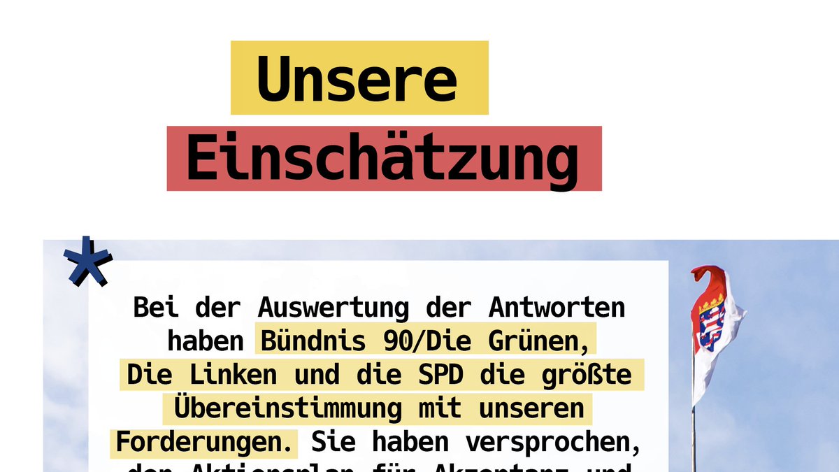 lsvd's tweet photo. Hessen wählt am Wochenende einen neuen Landtag! Für alle Kurzentschlossenen hat der #LSVD #Hessen hier eine Ausfüllhilfe!
👉 https://t.co/13x6h12QTV #landtagswahl #wählengehen https://t.co/jD25cCYIqT
