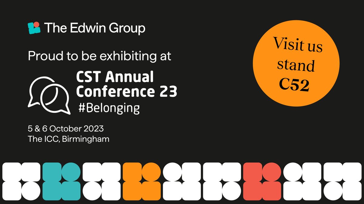 We’re looking forward to seeing you @CSTvoice Annual Conference 23 tomorrow! Visit us on stand C52 to find out about our enriched offer to support #schools and academies with their #recruitment, retention and reduction in workload challenges.
#CSTConf23! #Belonging #CSTVoice