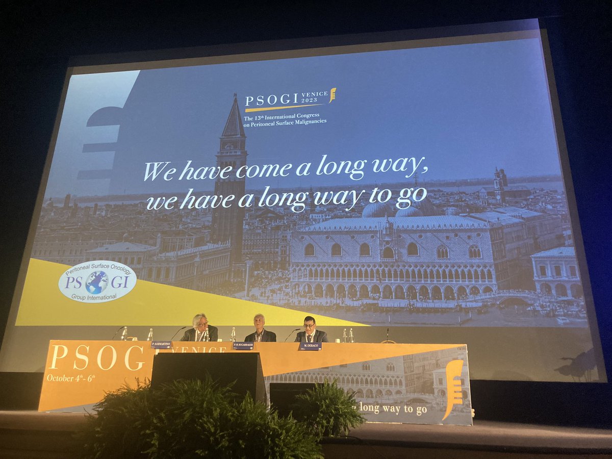Dr. Gonzalo Guiñez Robertson (@gaguinez) on Twitter photo PSOGI Congress is beginning!!!
<a href="/PSOGI_EC/">Peritoneal Surface Oncology Group International</a> <a href="/PSugarbaker/">Paul H Sugarbaker</a> <a href="/SPeritoneum/">SoMe4Peritoneum</a> #peritonealsurfaceoncology PSOGI Congress is beginning!!!
<a href="/PSOGI_EC/">Peritoneal Surface Oncology Group International</a> <a href="/PSugarbaker/">Paul H Sugarbaker</a> <a href="/SPeritoneum/">SoMe4Peritoneum</a> #peritonealsurfaceoncology
