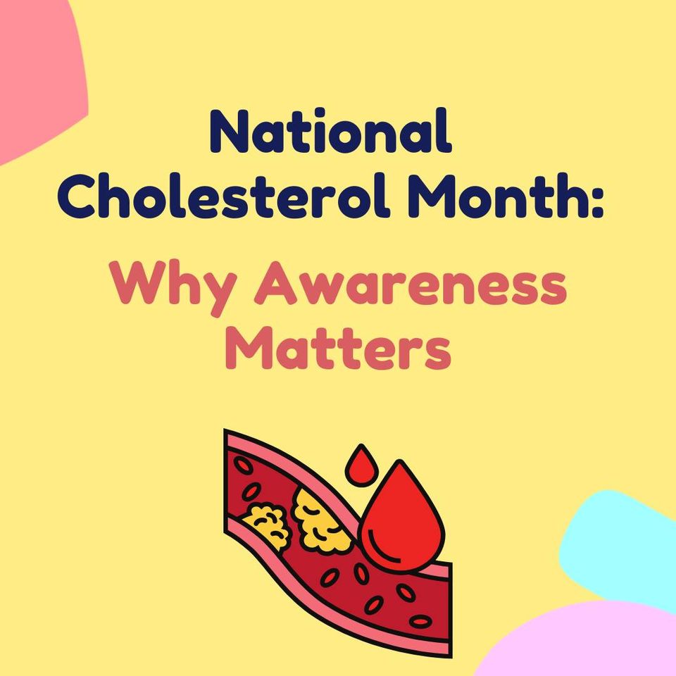 oneyousurrey's tweet image. Did you know that high cholesterol levels can be silently damaging your heart health? This Cholesterol Awareness Month, let&apos;s decode the essentials about this vital lipid in our bodies with @gloji_health

#NationalCholesterolMonth