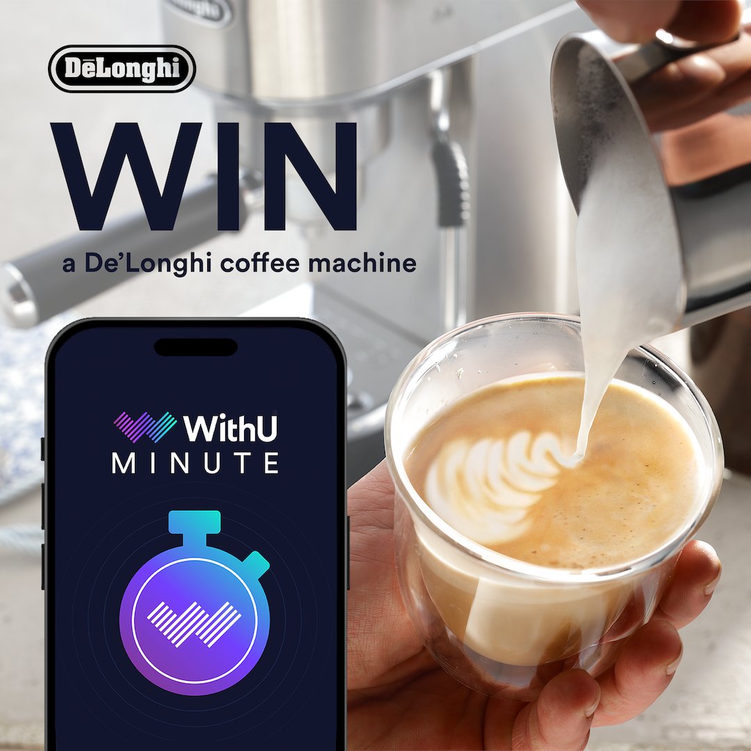 WithuTraining's tweet image. For September’s WithU Minute with @parkrunUK, we have THREE @DeLonghiUK espresso machines up for grabs.  Want to win? Head to our Instagram @withutraining to see this month’s winning time, and to enter: bit.ly/3vhZLFq