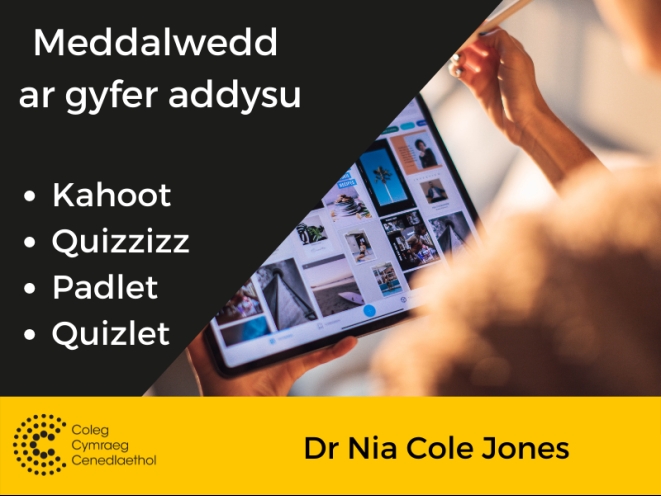 CCColradd's tweet photo. 📽️ Meddalwedd defnyddiol ar gyfer addysgu ar-lein

Hyfforddiant ar-lein ar sut i wneud y mwyaf o raglenni Kahoot, Quizzizz, Padlet a Quizlet. 

➡️https://t.co/dfa2wTv96O

#DatblyguStaff #Hyfforddiant #Addysgu https://t.co/4XJF58RrwG