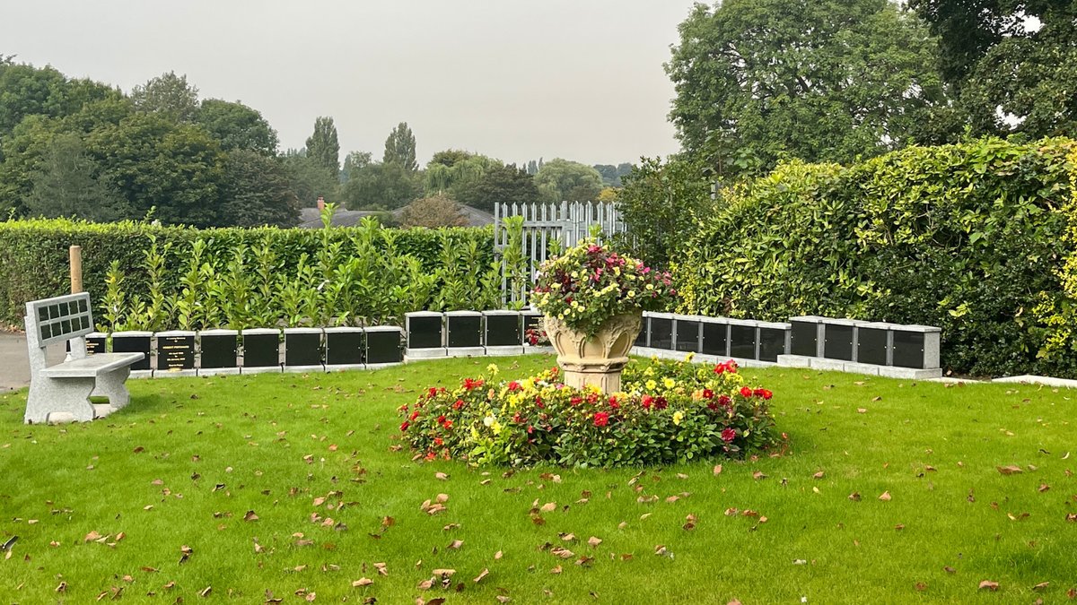 Within the grounds of Witton Cemetery, we have new granite benches. Each bench features beautifully engraved plaques for just £187.00 ❤️ For further information, don't hesitate to contact the Northwich Town Council at 01606 41510. #Northwich