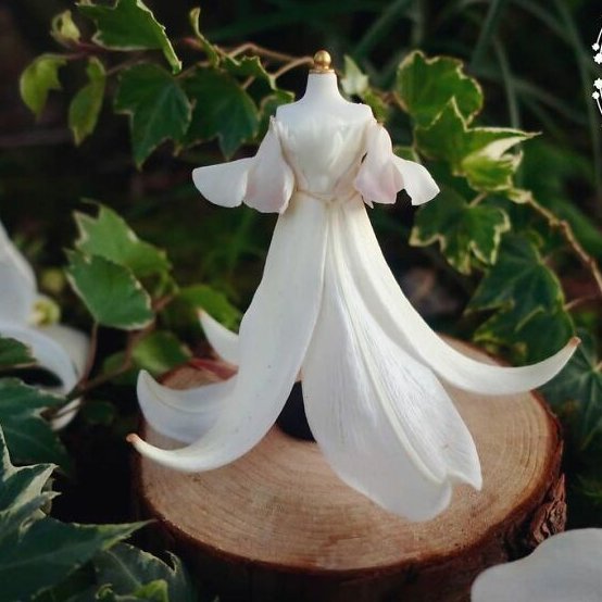 mini flower petal fairy dresses