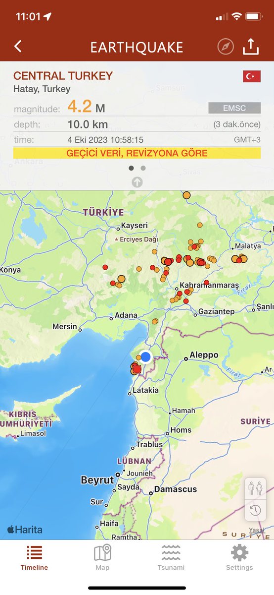 4.17 o an…Umarım can kaybı yoktur #deprem #hatay