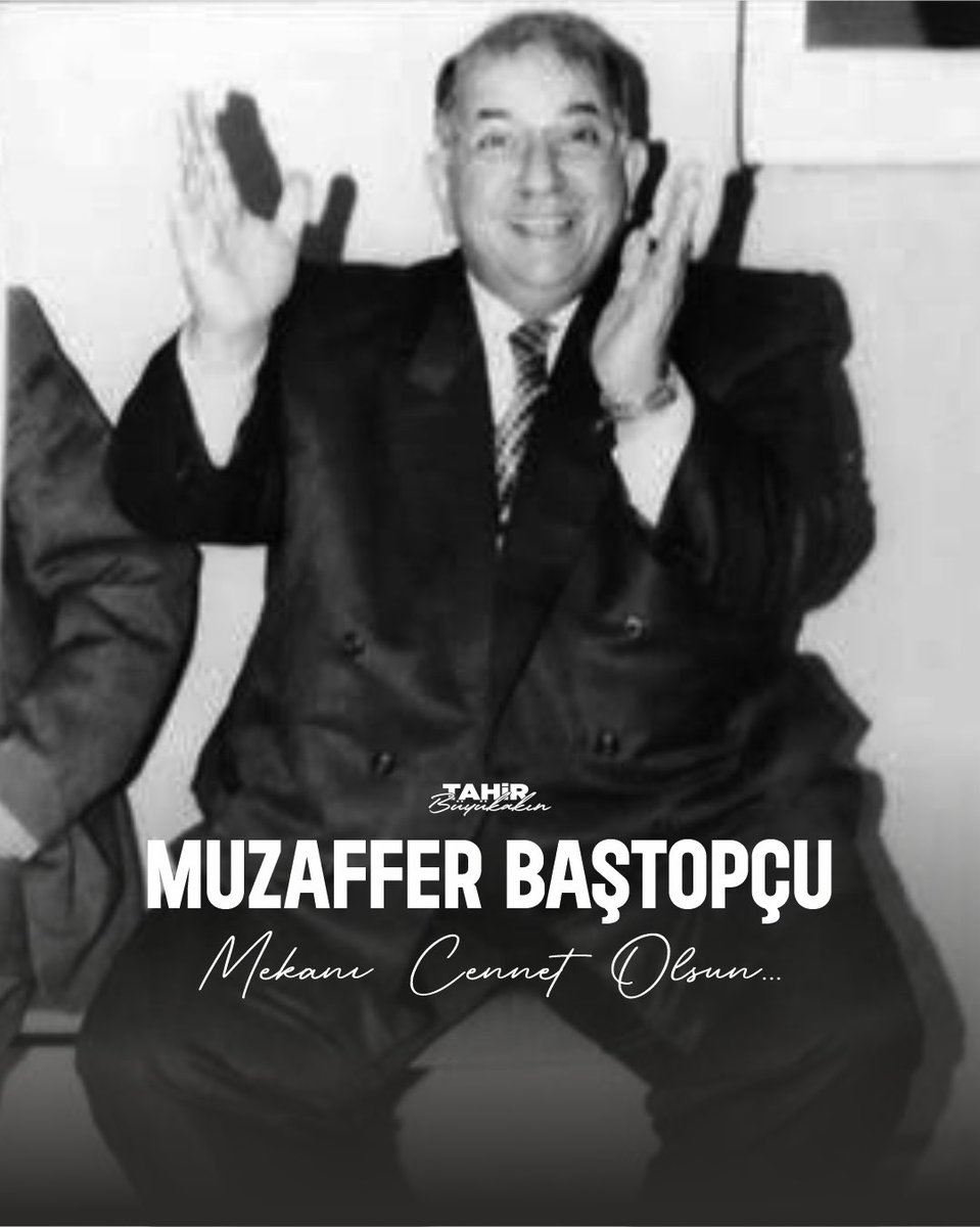 tahirbuyukakin's tweet photo. Değerli büyüğümüz, geçmiş dönem Körfez Belediye Başkanımız ve Milletvekilimiz Muzaffer Baştopçu’nun vefatını büyük bir üzüntü ile öğrendim. Merhuma Allah’tan rahmet ailesine ve sevdiklerine başsağlığı ve sabırlar diliyorum. Mekanı cennet olsun. https://t.co/Zez4mHwDzP
