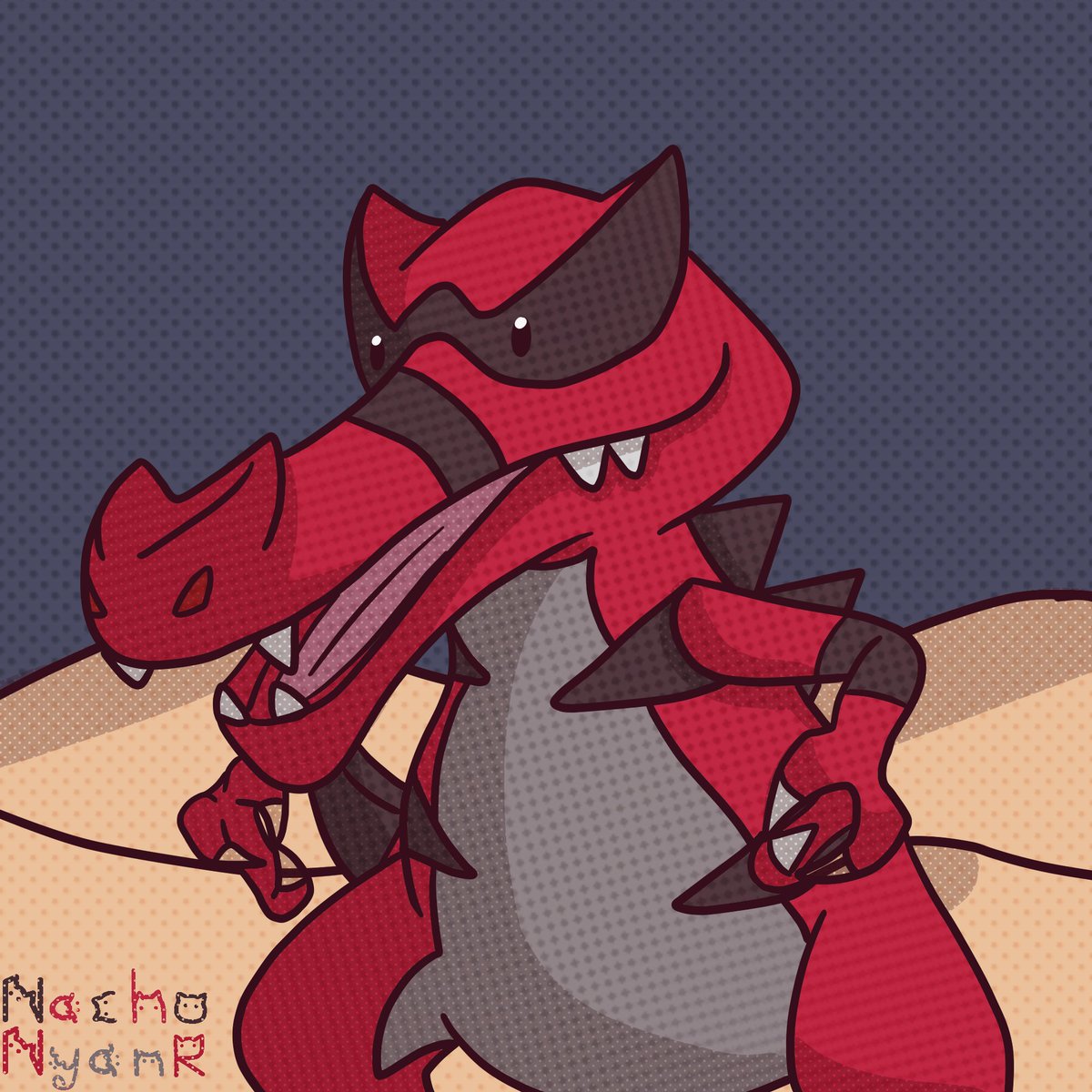 NachonyanR's tweet image. Krooko

#pokemonfanart #pokemon #krookodile