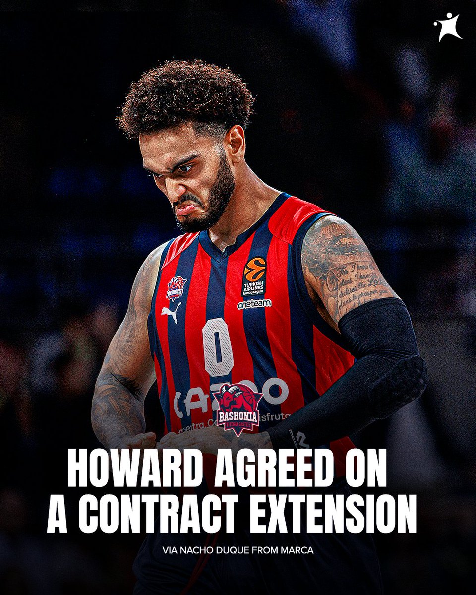 BasketNews_com's tweet photo. With the new contract, Markus Howard would remain with Baskonia until 2026 ✍️ https://t.co/YmHKr9ow8V