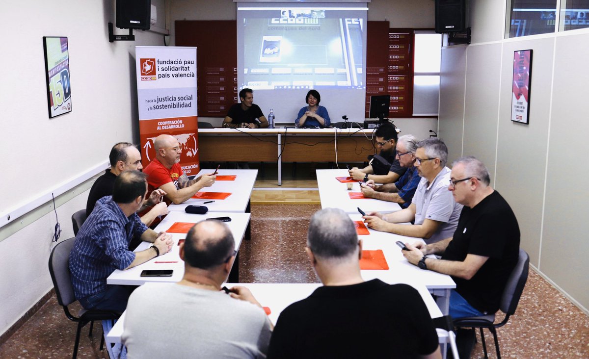 Comenzábamos el taller sobre fomento y difusión de
los principios de #diligenciadebida
en #medioambiente y #derechoshumanos 

#Valencia y #Castellon