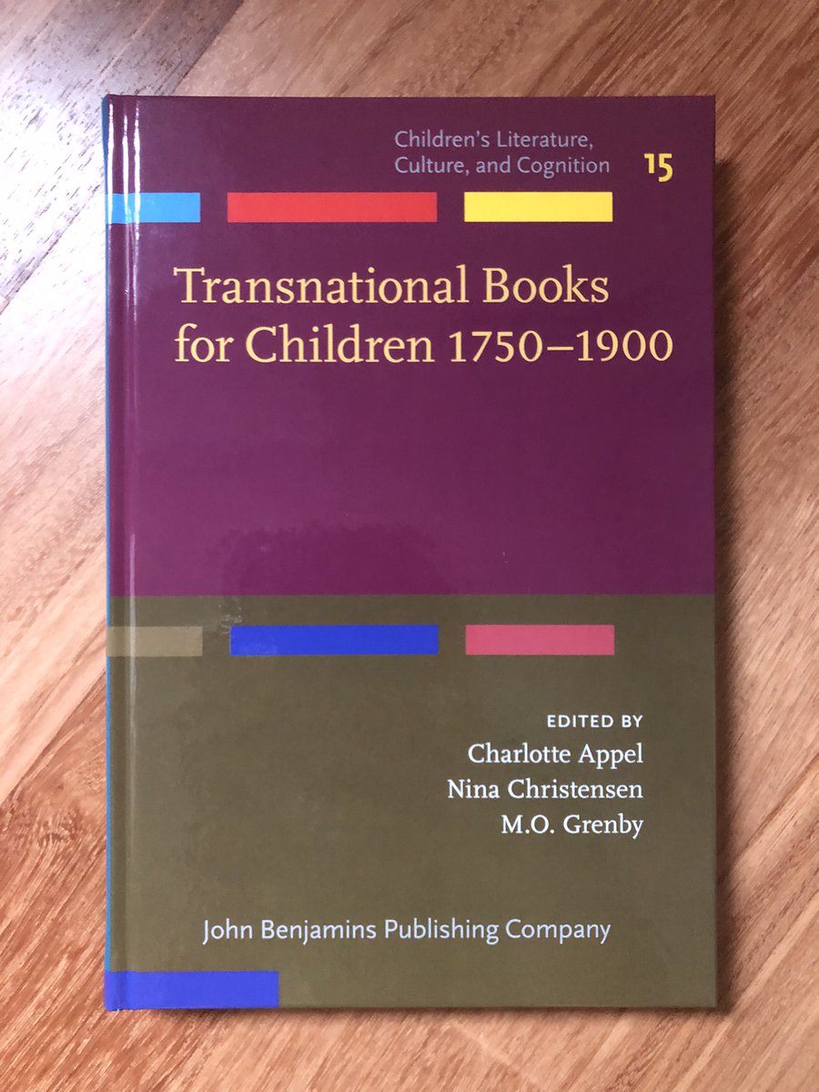 This beauty has eventually arrived! Honoured to be part of it and looking forward to reading the inspiring chapters by international experts of the history of #childlit

For anyone interested: benjamins.com/catalog/clcc.15

Spoiler: it has pictures!

#bookhistory