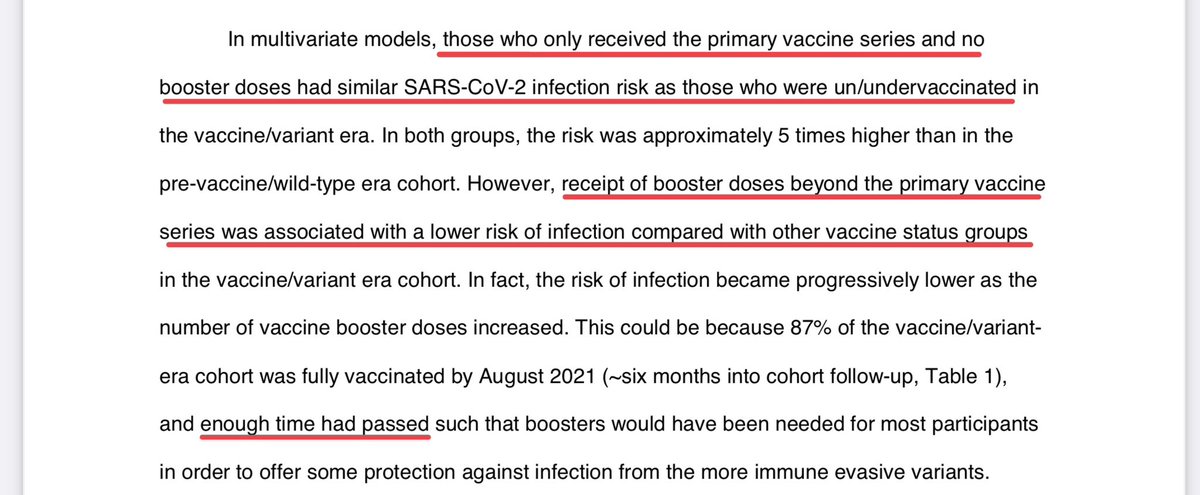 Seroprevalence study from US shows pattern of infections during the pandemic 🔹NPI (masks) reduced infection rates 🔹Having a child in the household raised chance of COVID 🔹Those who took additional mRNA vaccine doses had lower infection rate after primary effect wore off