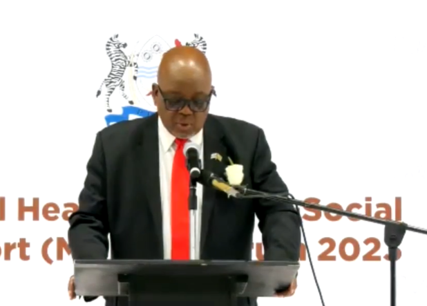 RepssiBotswana's tweet photo. Keynote address by Assistant Minister of Local Government &amp;Rural Development Hon Mabuse Pule, in #Francistown at the MHPSS Forum. The 7th Regional PSS Forum in Johannesburg, South Africa is tuned in live to receive the address. #REPSSI #MentalHealthInContext https://t.co/WcTqHzjGem