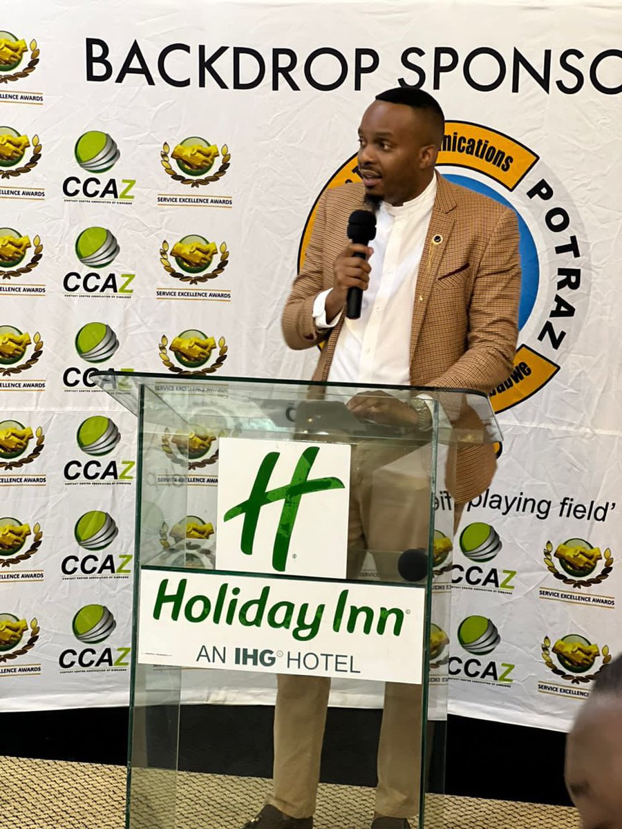 CCAZ2's tweet image. Southern Region Board Member Honourable Jermaine Chapfiwa giving opening remarks at the Customer Experience Luncheon as we celebrate the customer service week !
#teamservice
#customerexperience
#ccaz