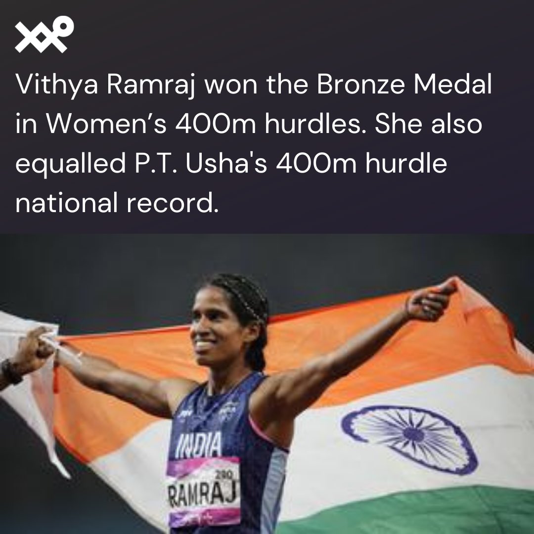 INDIAWDI's tweet photo. Indian athletes’ triumph at the Asian Games 2023
#femalesports #womenssports #sexnotgender #women #femaleisnotafeeling #sportswomen https://t.co/cEOp8eMX6k
