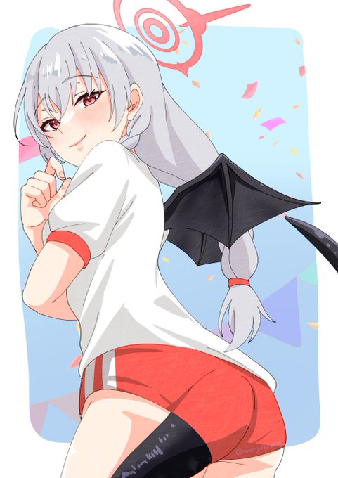 体操服ハルナ#ブルアカ #ブルーアーカイブ #ブルアカイラスト部 