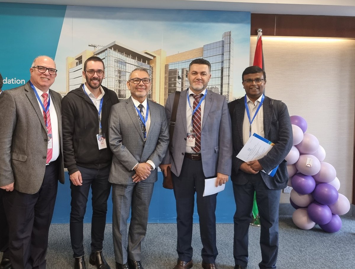 mbhaidar's tweet image. for exceptional organization and hospitality as well as for the outstanding scientific program, and to Dr. Enrique Lobato Astrada for collaborating with experts Dr. Juliano Cerci and Dr. Gopinath Gnanasegaran in this remarkable event.&quot;
#AUBMC
#KHCC 
#ARASIA 
#IAEA