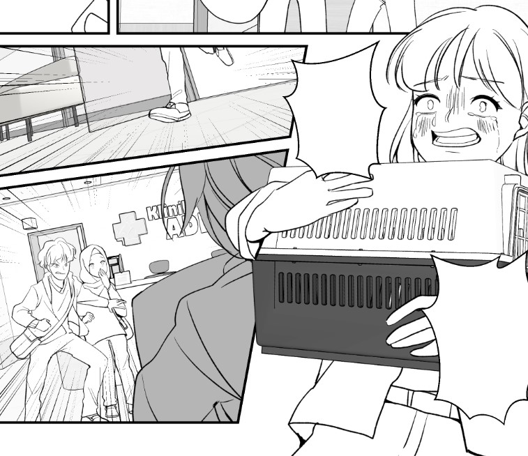 The emotional damage I have while working on the layout of this Komik Karier Vet is very unnecessary. This is all @napieychan fault.